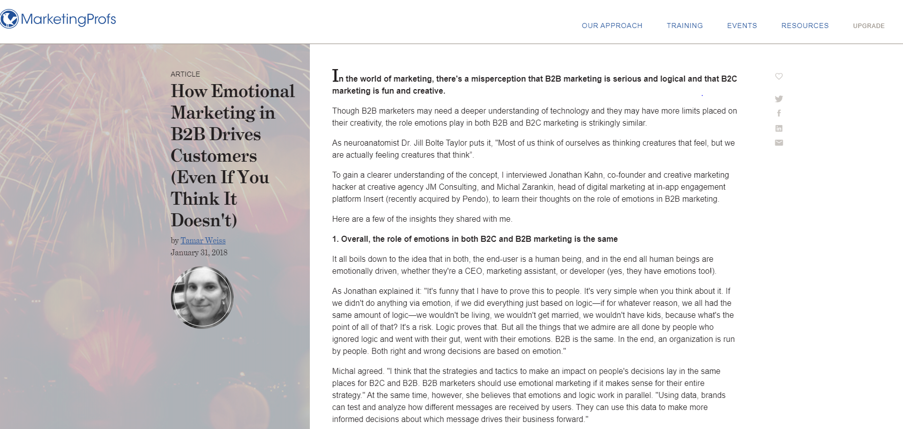 How Emotional Marketing in B2B Drives Customers (Even If You Think It Doesn’t)